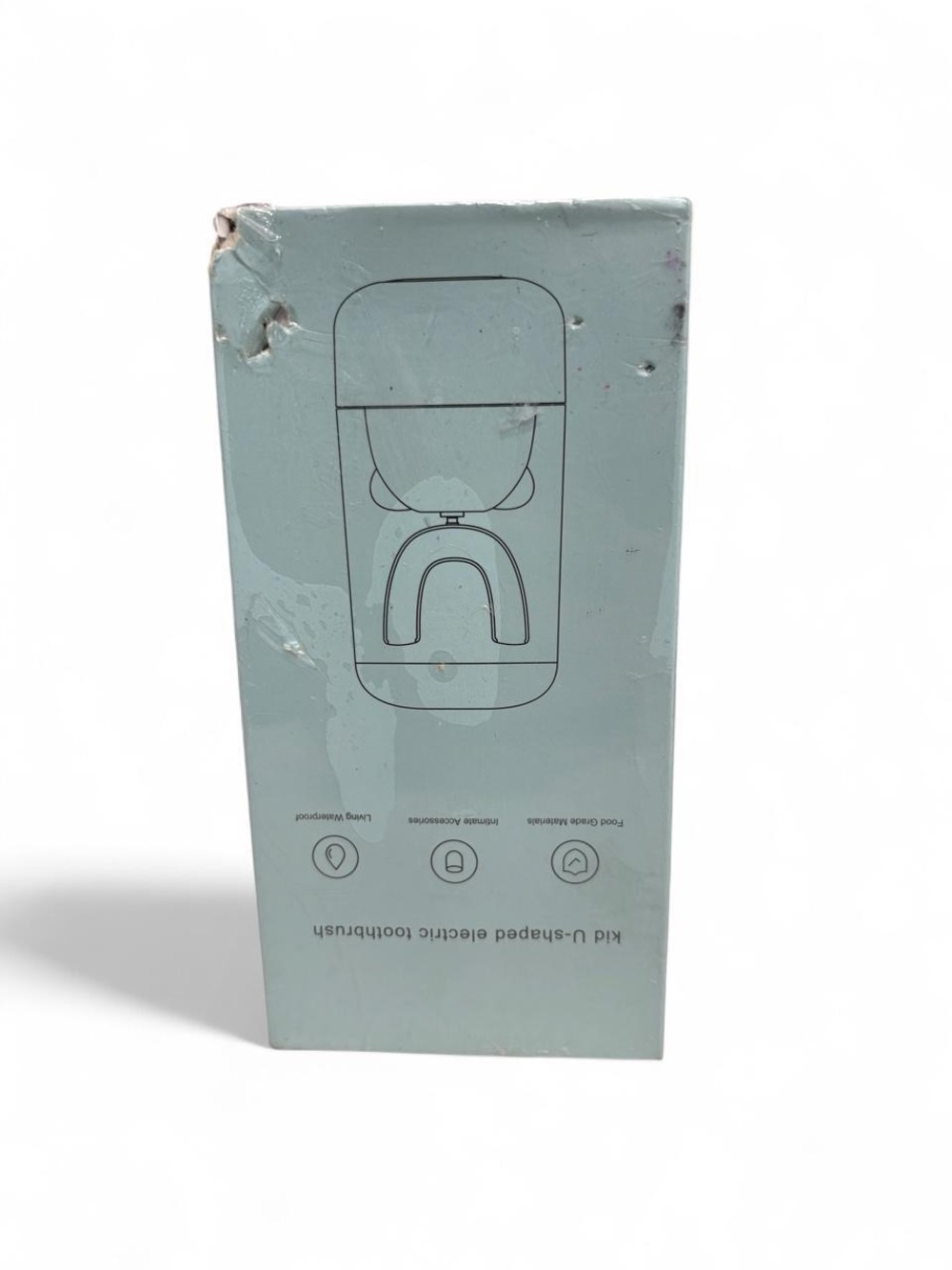 Kids U-Shaped Electric Toothbrush - Light Blue